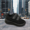 Sneakers, velcro, barn, Bali, skor, sort, sort sular