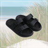 Sandaler, sort, super bløde, , Sandaler, rød, super bløde, , komfortabel, flet, chunky, lækker, stødabsorberende,, flet, chunky, lækker, stødabsorberende,