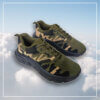 Sko, sneakers, fritidssko, sportssko, camouflage, sort sål, FreeWalk, bløde, cool, komfortable, letvægts,