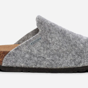 Felt Slipper Light Grey W