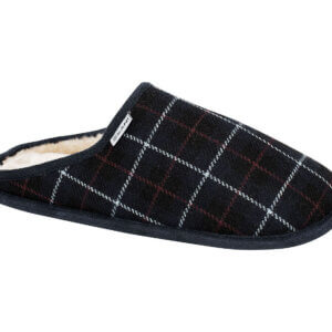 Furslipper M Navy/Red UDSOLGT