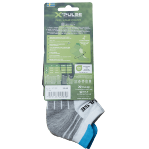 X-pulse bambo running sock low cut (hvid) - Billede 2